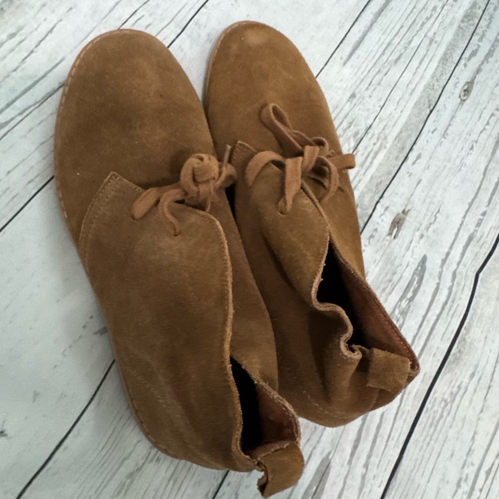 GAP Kids Brown Suede Shoes